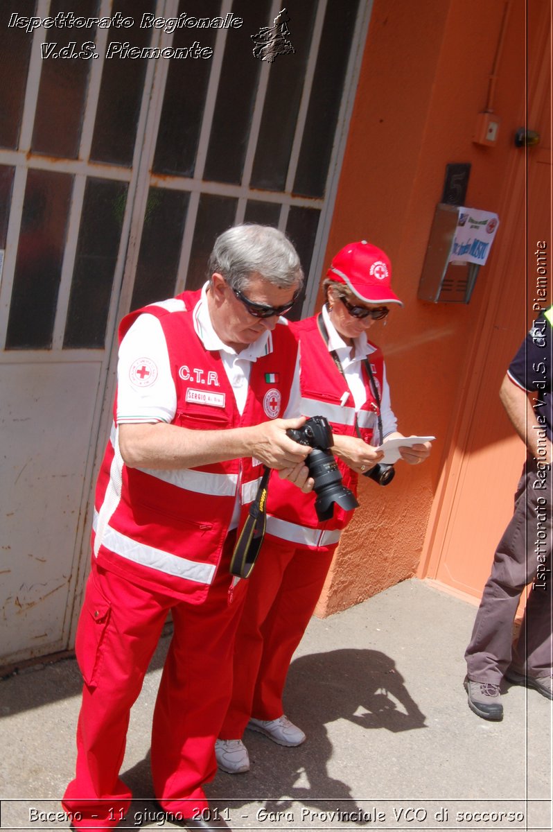 Baceno - 11 giugno 2011 - Gara Provinciale VCO di soccorso -  Croce Rossa Italiana - Ispettorato Regionale Volontari del Soccorso Piemonte