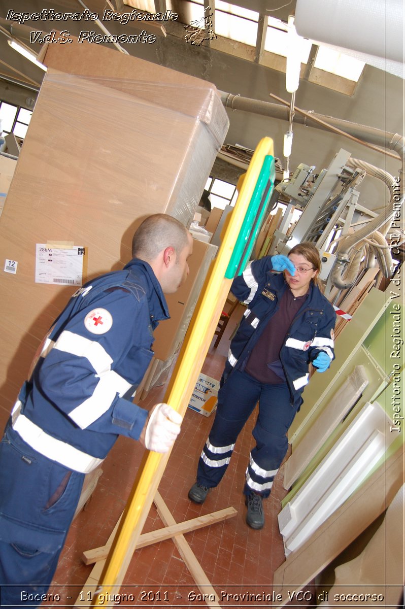 Baceno - 11 giugno 2011 - Gara Provinciale VCO di soccorso -  Croce Rossa Italiana - Ispettorato Regionale Volontari del Soccorso Piemonte