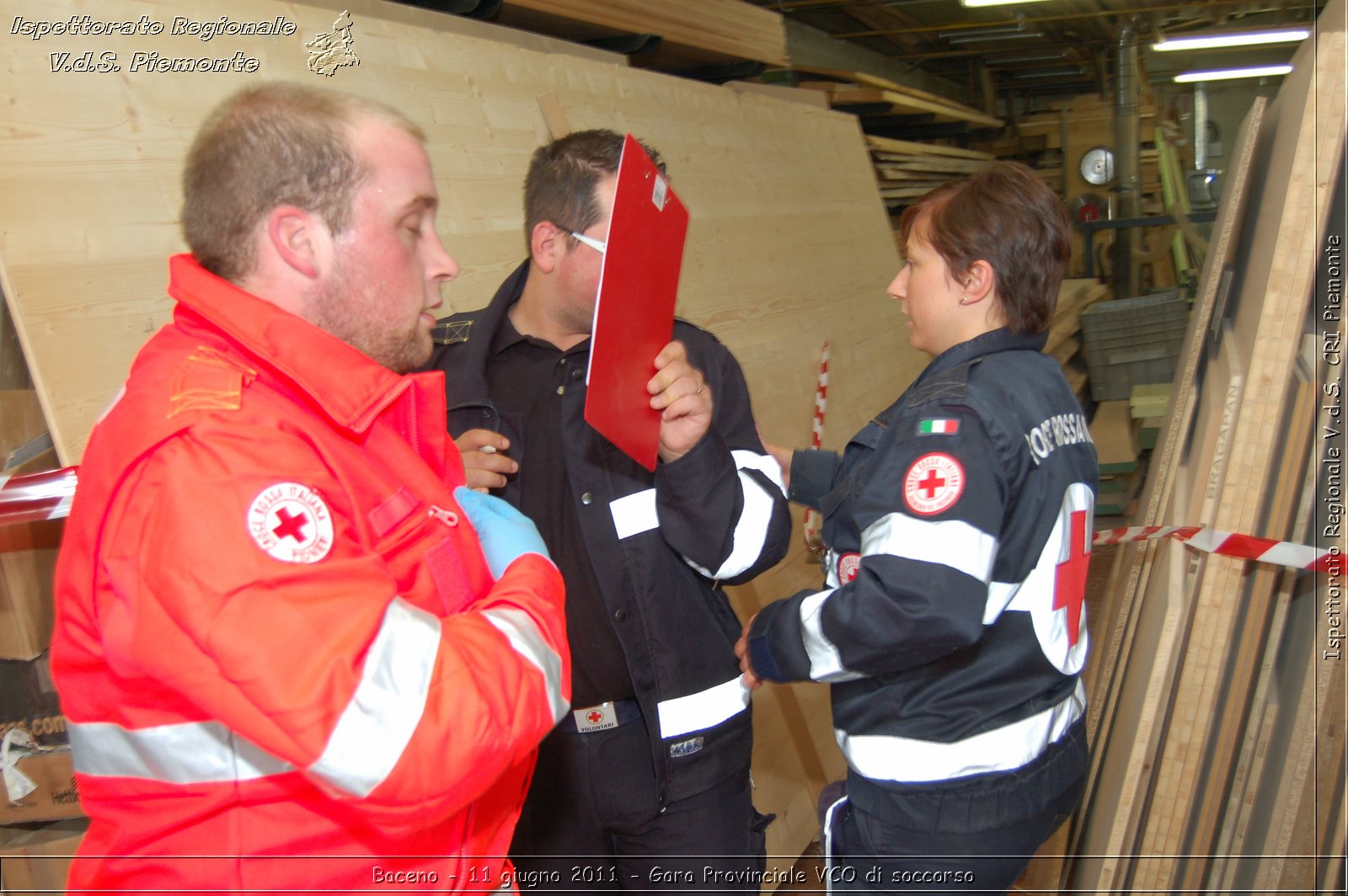 Baceno - 11 giugno 2011 - Gara Provinciale VCO di soccorso -  Croce Rossa Italiana - Ispettorato Regionale Volontari del Soccorso Piemonte