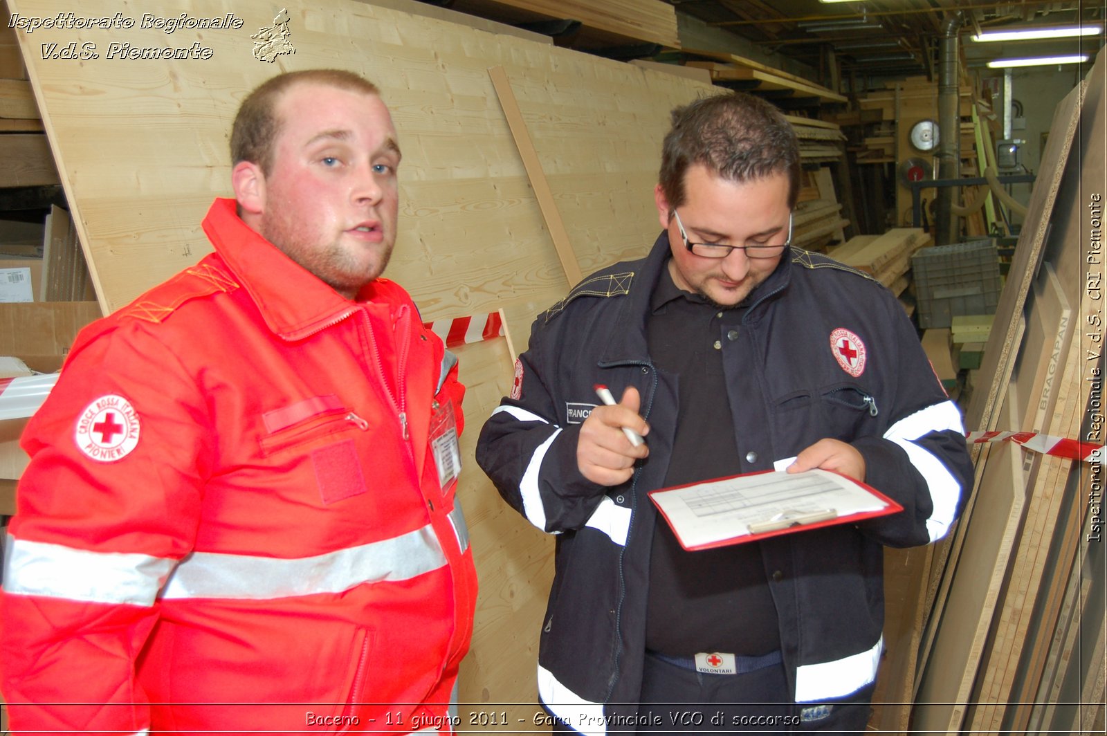 Baceno - 11 giugno 2011 - Gara Provinciale VCO di soccorso -  Croce Rossa Italiana - Ispettorato Regionale Volontari del Soccorso Piemonte