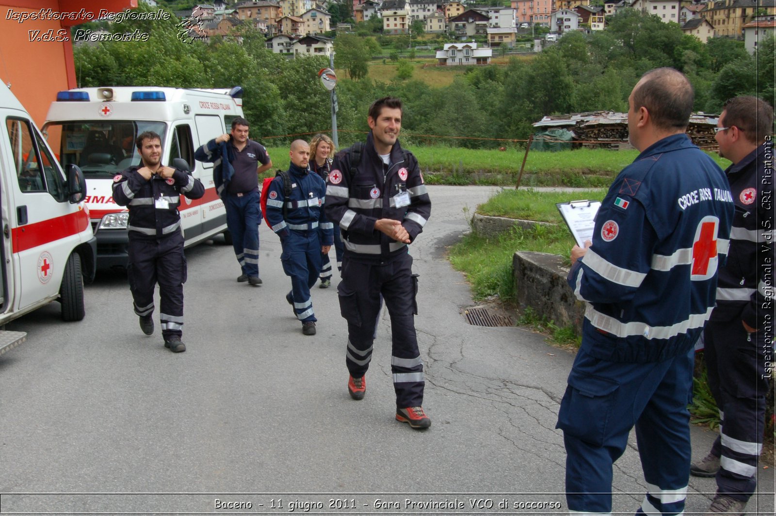 Baceno - 11 giugno 2011 - Gara Provinciale VCO di soccorso -  Croce Rossa Italiana - Ispettorato Regionale Volontari del Soccorso Piemonte