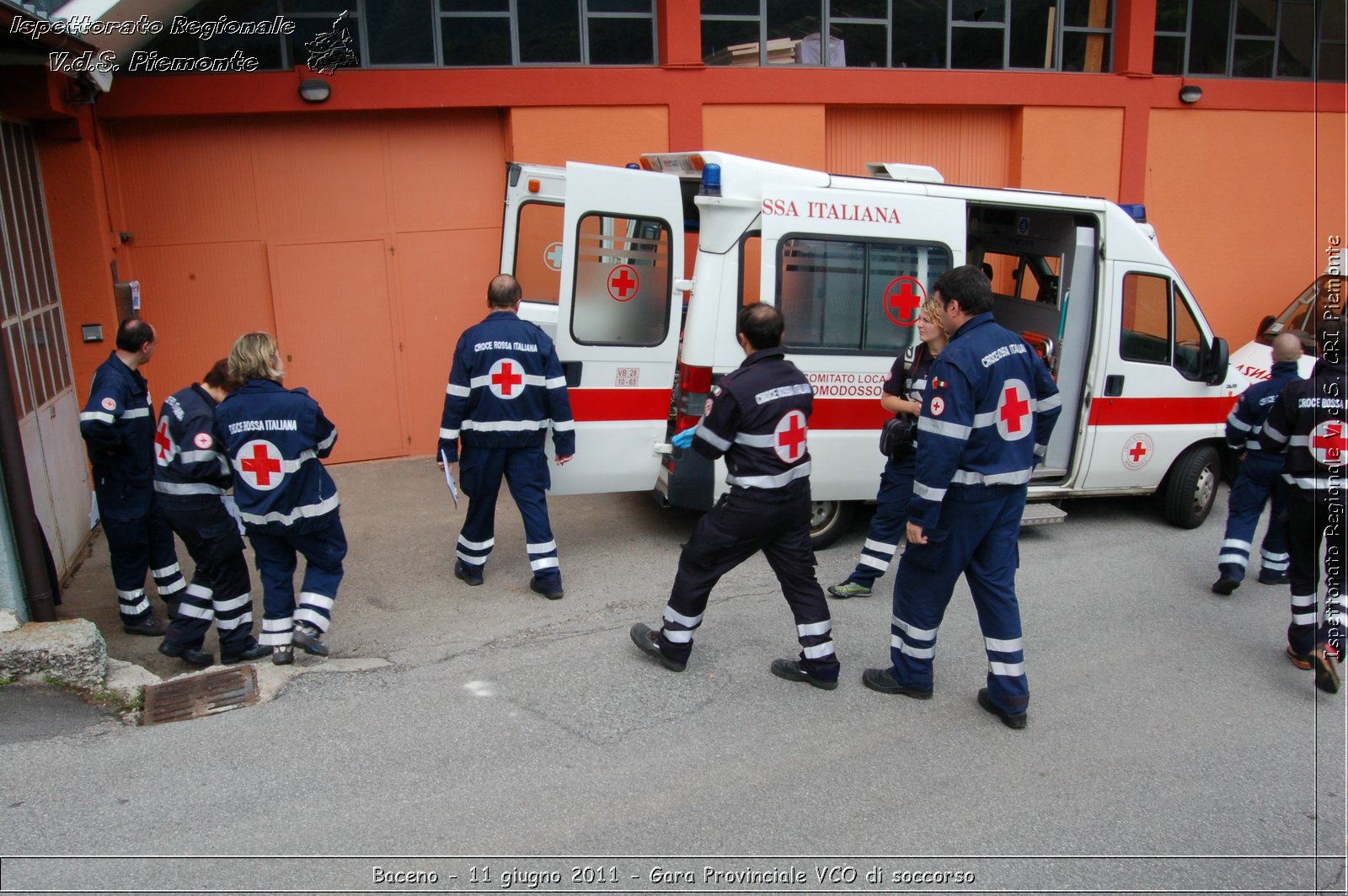 Baceno - 11 giugno 2011 - Gara Provinciale VCO di soccorso -  Croce Rossa Italiana - Ispettorato Regionale Volontari del Soccorso Piemonte