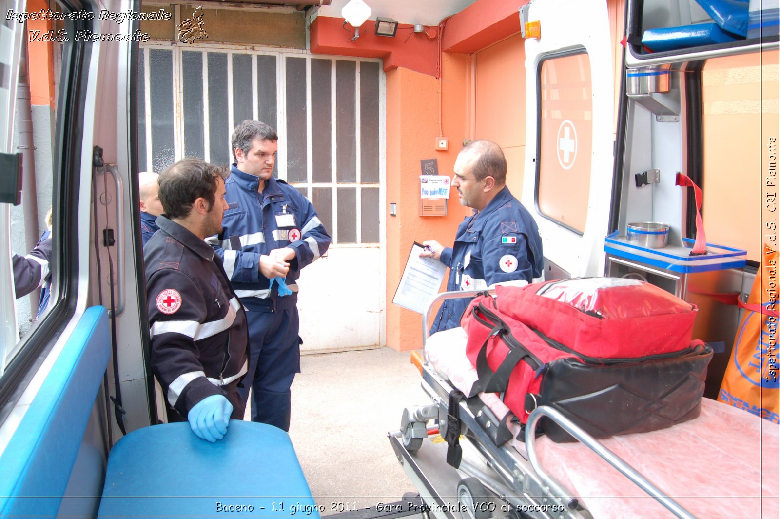 Baceno - 11 giugno 2011 - Gara Provinciale VCO di soccorso -  Croce Rossa Italiana - Ispettorato Regionale Volontari del Soccorso Piemonte