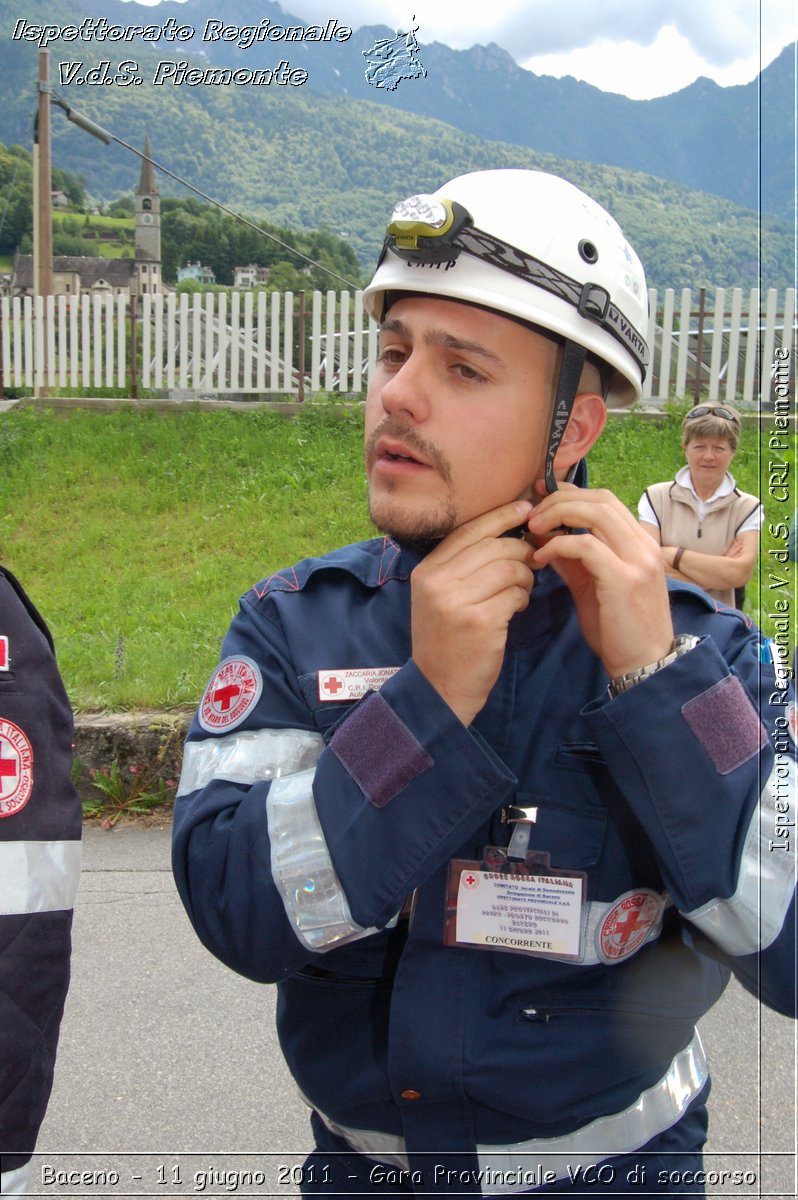 Baceno - 11 giugno 2011 - Gara Provinciale VCO di soccorso -  Croce Rossa Italiana - Ispettorato Regionale Volontari del Soccorso Piemonte