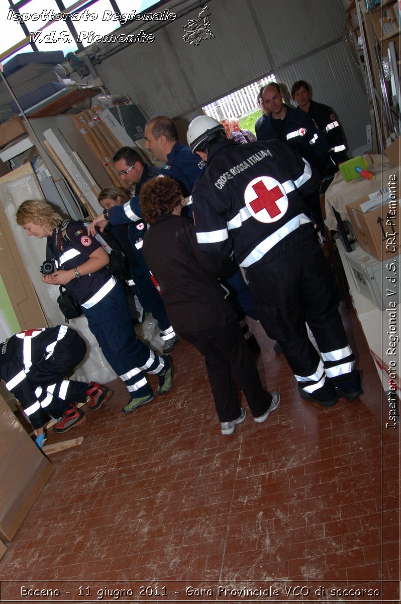 Baceno - 11 giugno 2011 - Gara Provinciale VCO di soccorso -  Croce Rossa Italiana - Ispettorato Regionale Volontari del Soccorso Piemonte