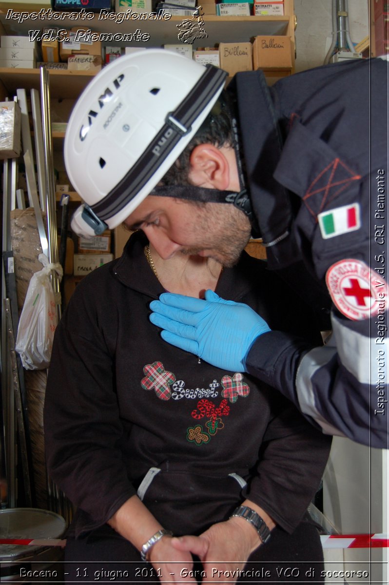 Baceno - 11 giugno 2011 - Gara Provinciale VCO di soccorso -  Croce Rossa Italiana - Ispettorato Regionale Volontari del Soccorso Piemonte