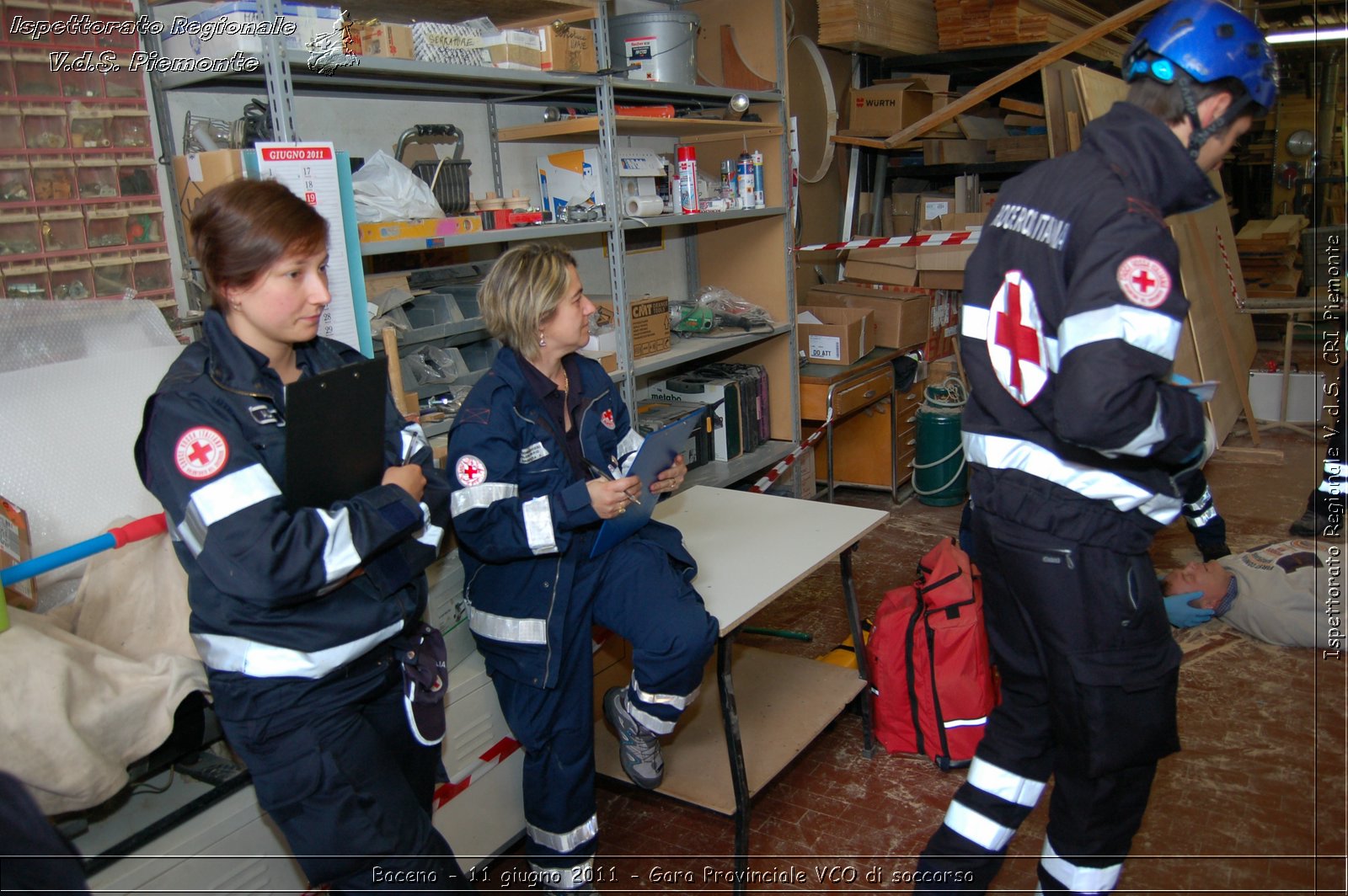 Baceno - 11 giugno 2011 - Gara Provinciale VCO di soccorso -  Croce Rossa Italiana - Ispettorato Regionale Volontari del Soccorso Piemonte