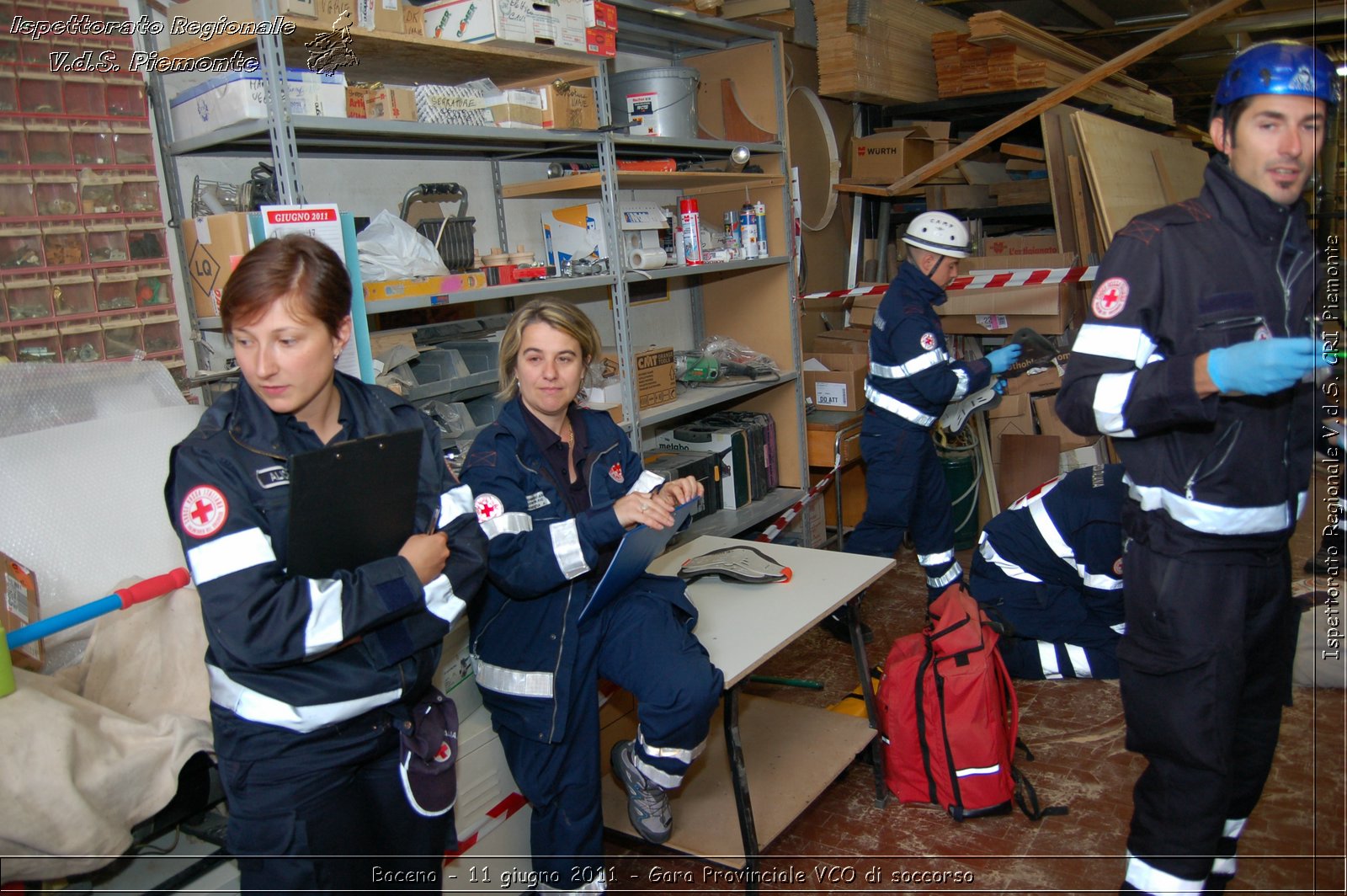 Baceno - 11 giugno 2011 - Gara Provinciale VCO di soccorso -  Croce Rossa Italiana - Ispettorato Regionale Volontari del Soccorso Piemonte