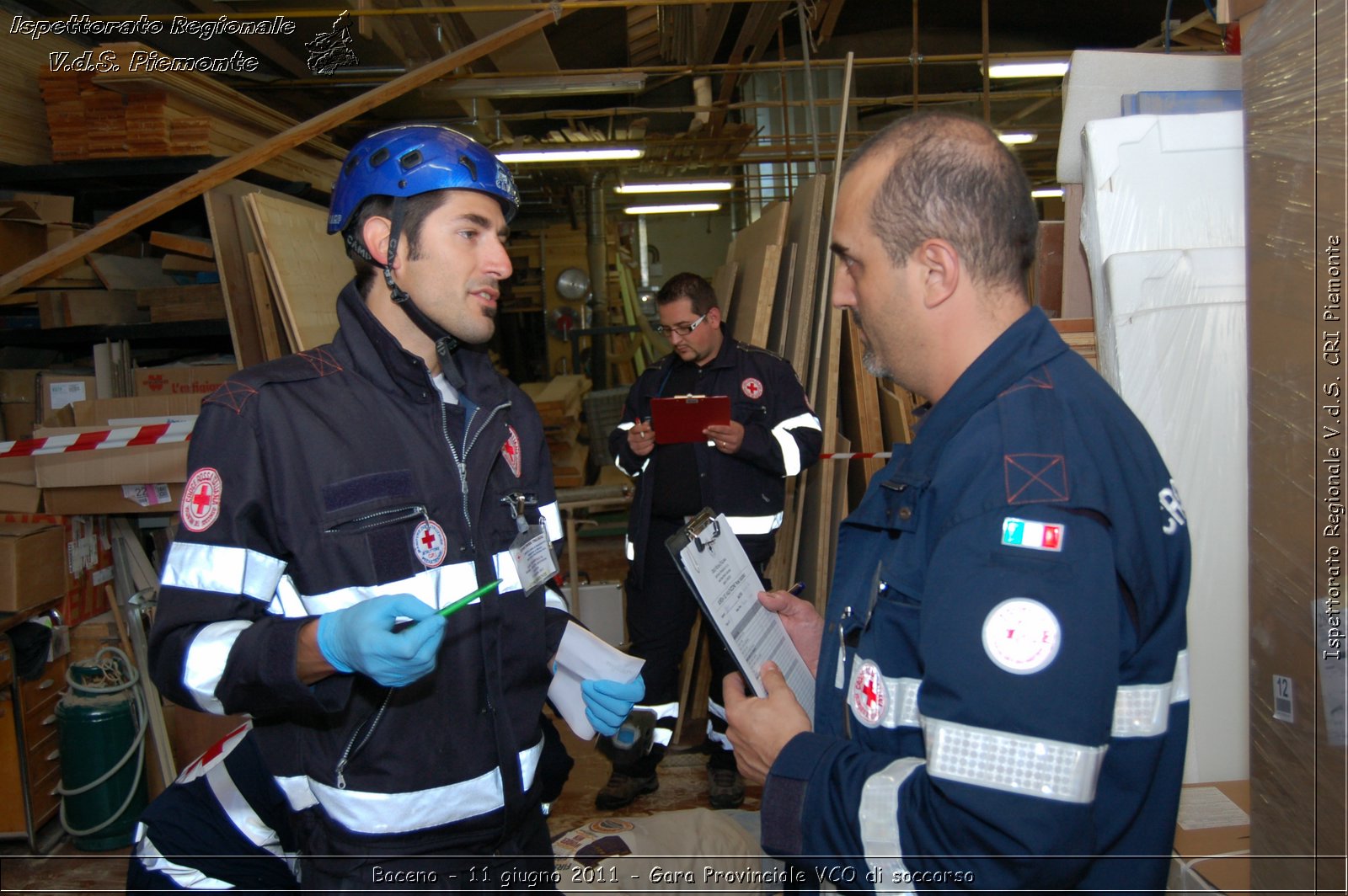 Baceno - 11 giugno 2011 - Gara Provinciale VCO di soccorso -  Croce Rossa Italiana - Ispettorato Regionale Volontari del Soccorso Piemonte