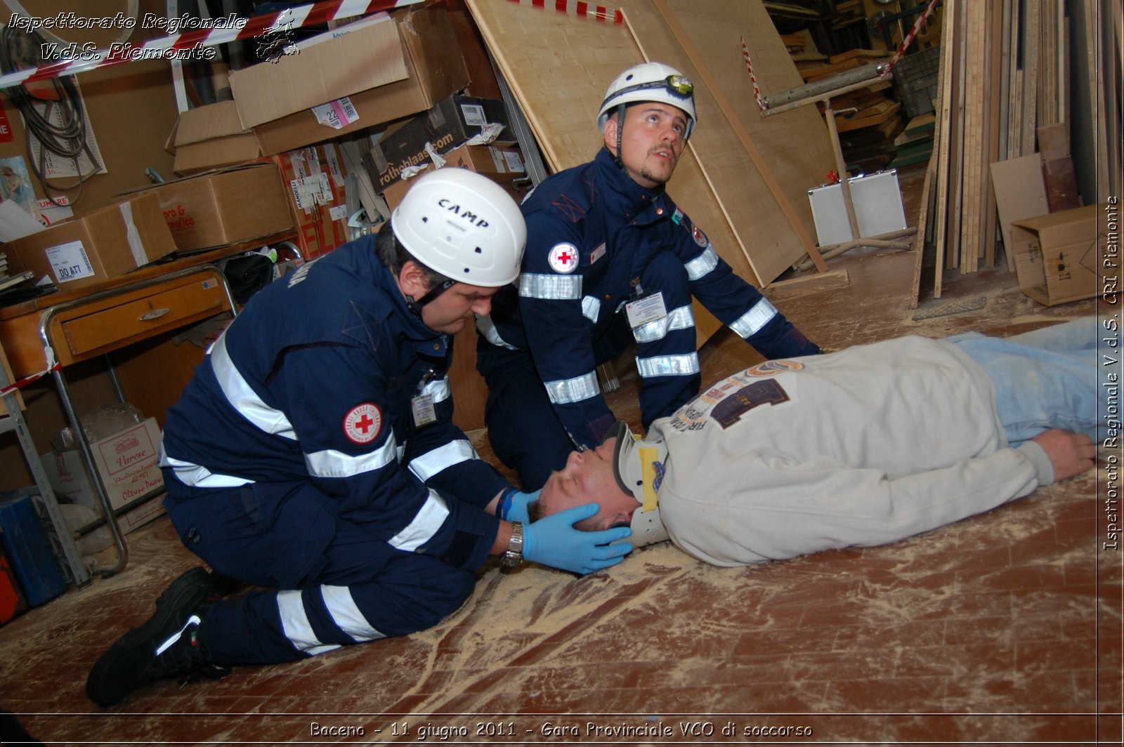 Baceno - 11 giugno 2011 - Gara Provinciale VCO di soccorso -  Croce Rossa Italiana - Ispettorato Regionale Volontari del Soccorso Piemonte