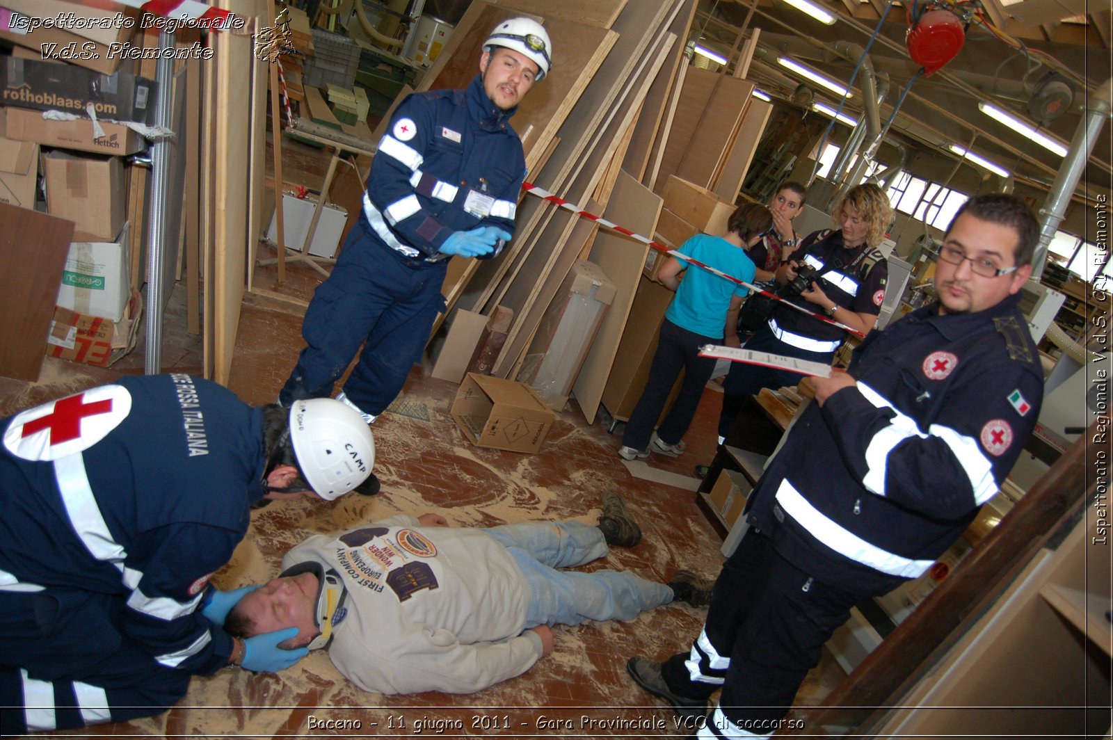 Baceno - 11 giugno 2011 - Gara Provinciale VCO di soccorso -  Croce Rossa Italiana - Ispettorato Regionale Volontari del Soccorso Piemonte