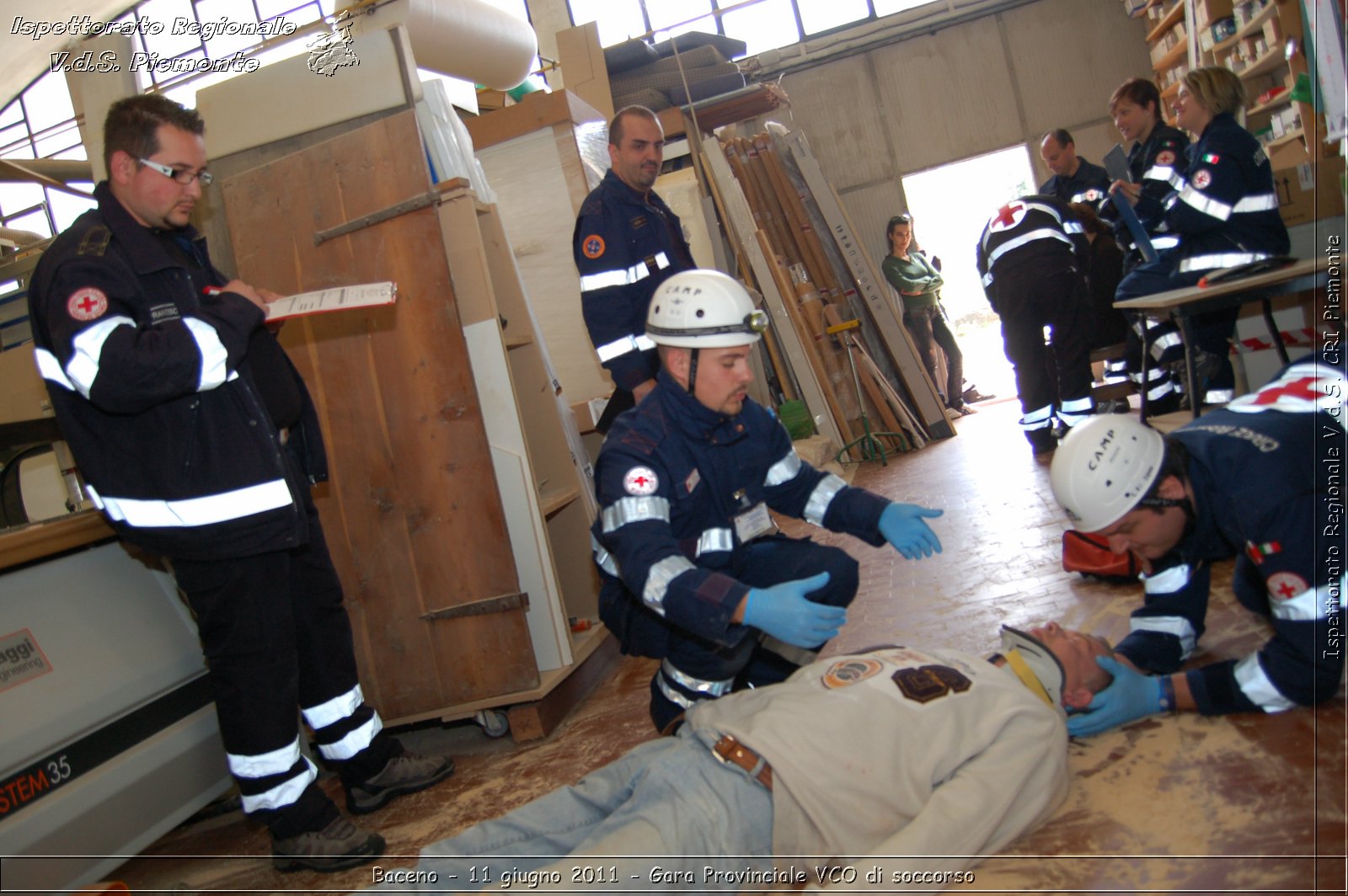 Baceno - 11 giugno 2011 - Gara Provinciale VCO di soccorso -  Croce Rossa Italiana - Ispettorato Regionale Volontari del Soccorso Piemonte