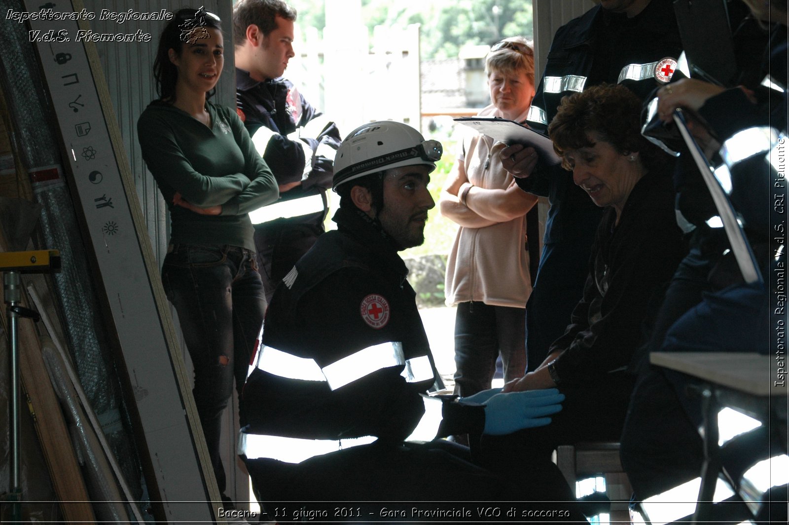 Baceno - 11 giugno 2011 - Gara Provinciale VCO di soccorso -  Croce Rossa Italiana - Ispettorato Regionale Volontari del Soccorso Piemonte