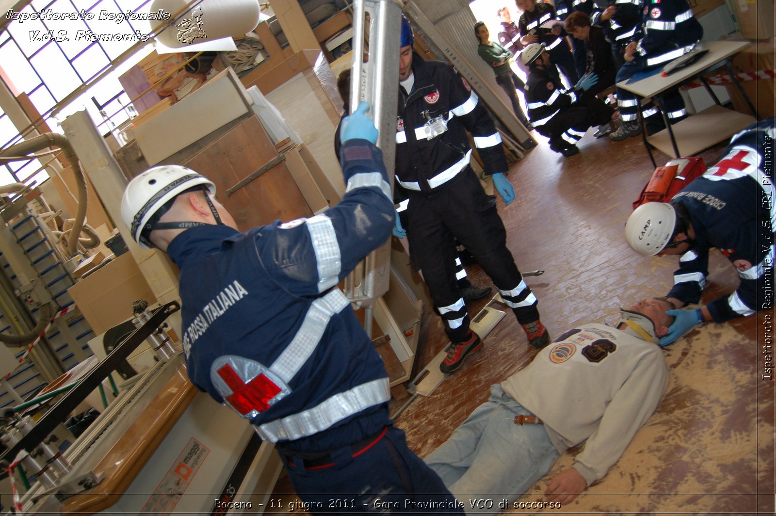 Baceno - 11 giugno 2011 - Gara Provinciale VCO di soccorso -  Croce Rossa Italiana - Ispettorato Regionale Volontari del Soccorso Piemonte