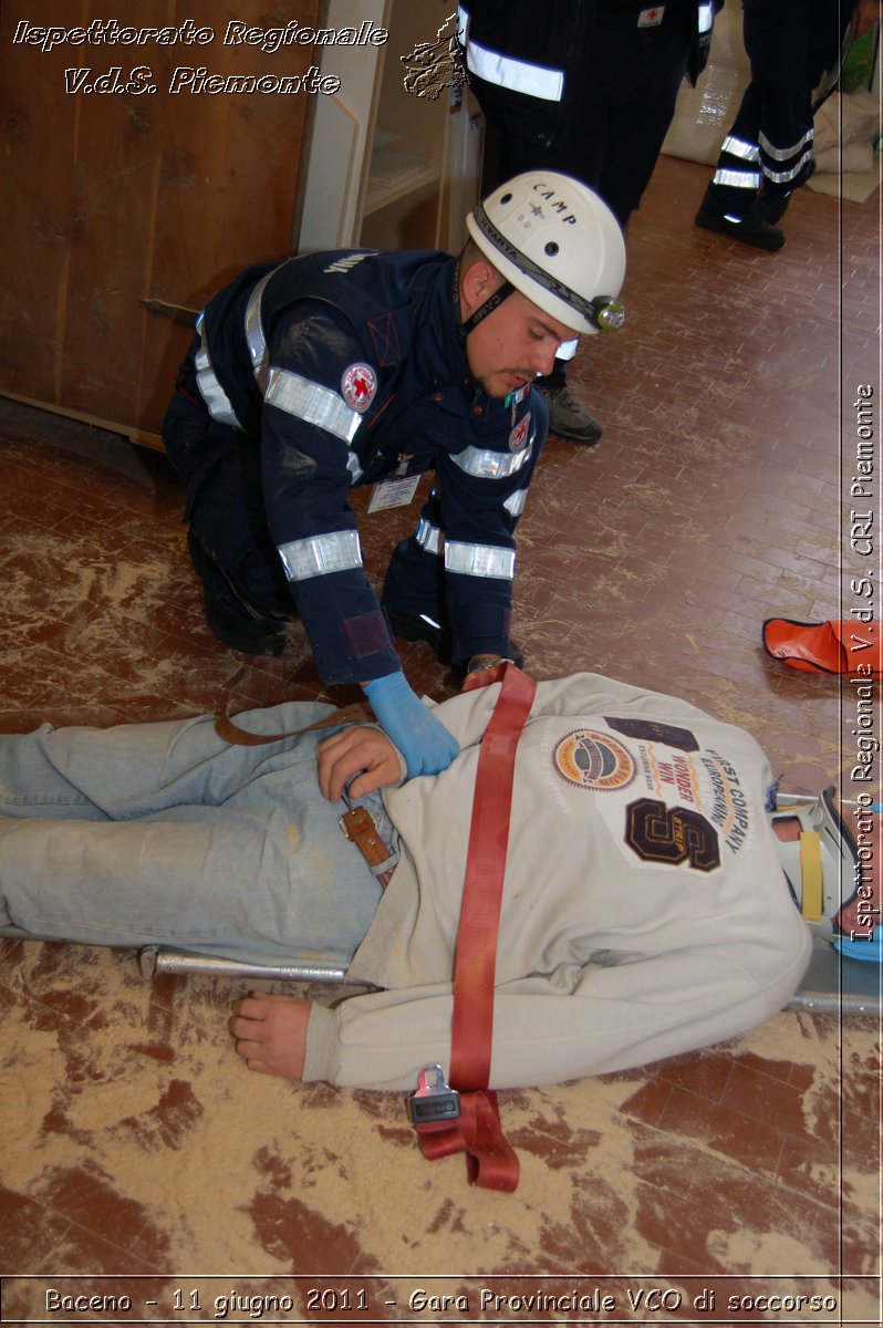 Baceno - 11 giugno 2011 - Gara Provinciale VCO di soccorso -  Croce Rossa Italiana - Ispettorato Regionale Volontari del Soccorso Piemonte