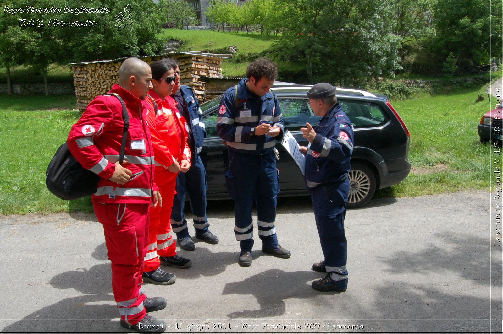 Baceno - 11 giugno 2011 - Gara Provinciale VCO di soccorso -  Croce Rossa Italiana - Ispettorato Regionale Volontari del Soccorso Piemonte