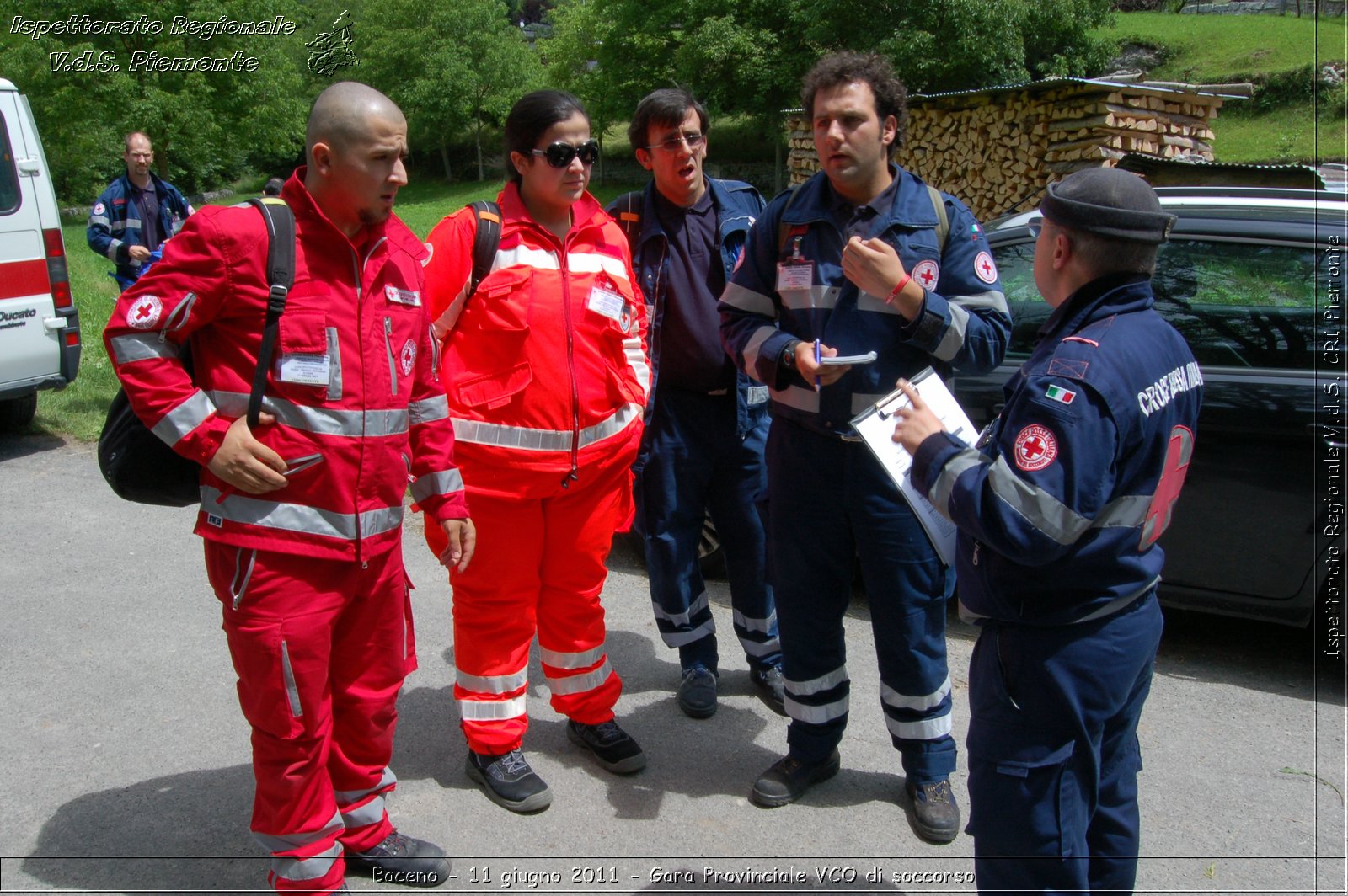 Baceno - 11 giugno 2011 - Gara Provinciale VCO di soccorso -  Croce Rossa Italiana - Ispettorato Regionale Volontari del Soccorso Piemonte