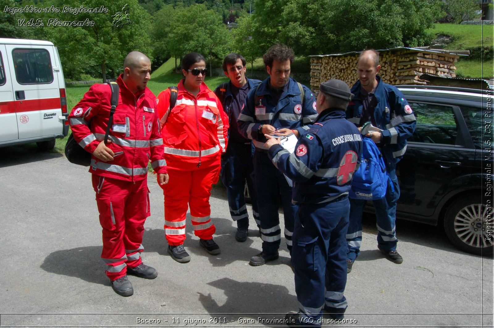 Baceno - 11 giugno 2011 - Gara Provinciale VCO di soccorso -  Croce Rossa Italiana - Ispettorato Regionale Volontari del Soccorso Piemonte