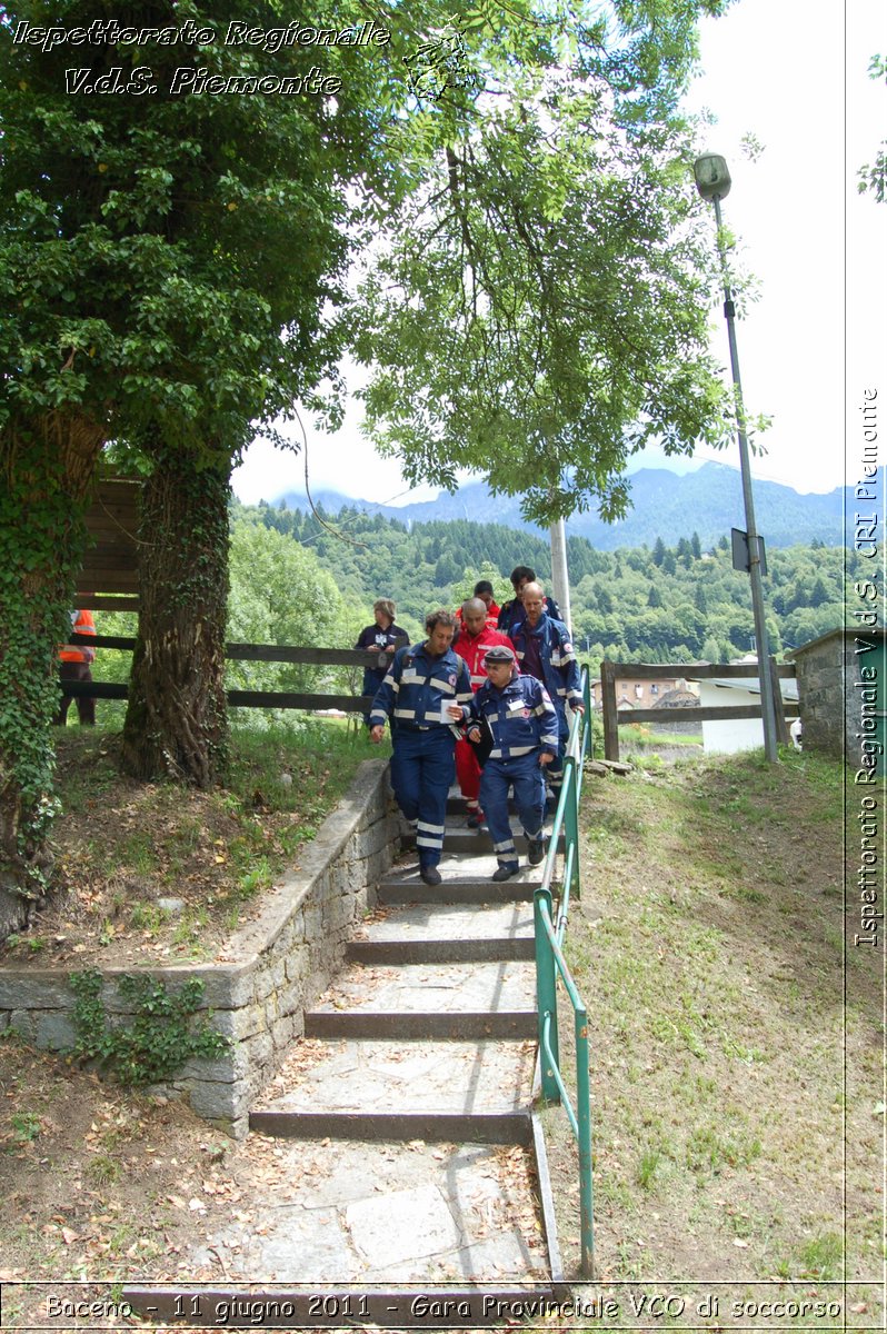 Baceno - 11 giugno 2011 - Gara Provinciale VCO di soccorso -  Croce Rossa Italiana - Ispettorato Regionale Volontari del Soccorso Piemonte