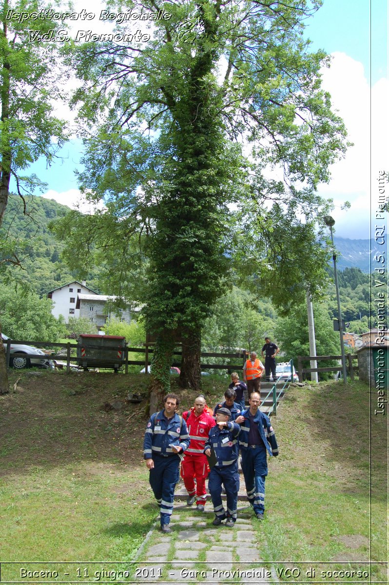 Baceno - 11 giugno 2011 - Gara Provinciale VCO di soccorso -  Croce Rossa Italiana - Ispettorato Regionale Volontari del Soccorso Piemonte