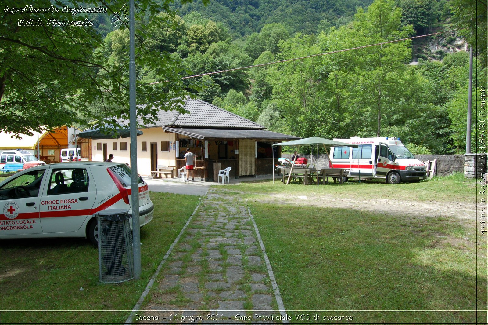 Baceno - 11 giugno 2011 - Gara Provinciale VCO di soccorso -  Croce Rossa Italiana - Ispettorato Regionale Volontari del Soccorso Piemonte