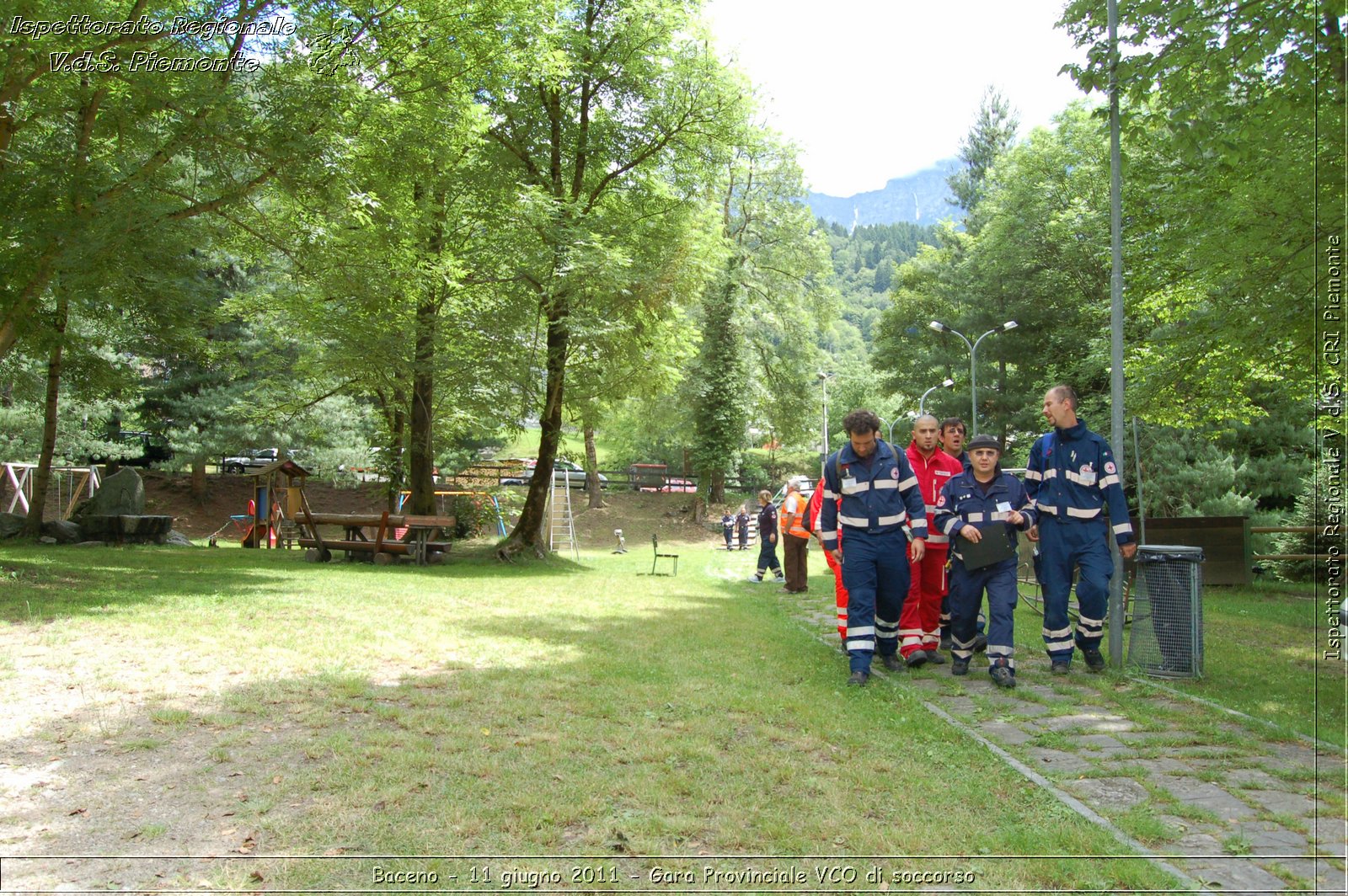 Baceno - 11 giugno 2011 - Gara Provinciale VCO di soccorso -  Croce Rossa Italiana - Ispettorato Regionale Volontari del Soccorso Piemonte