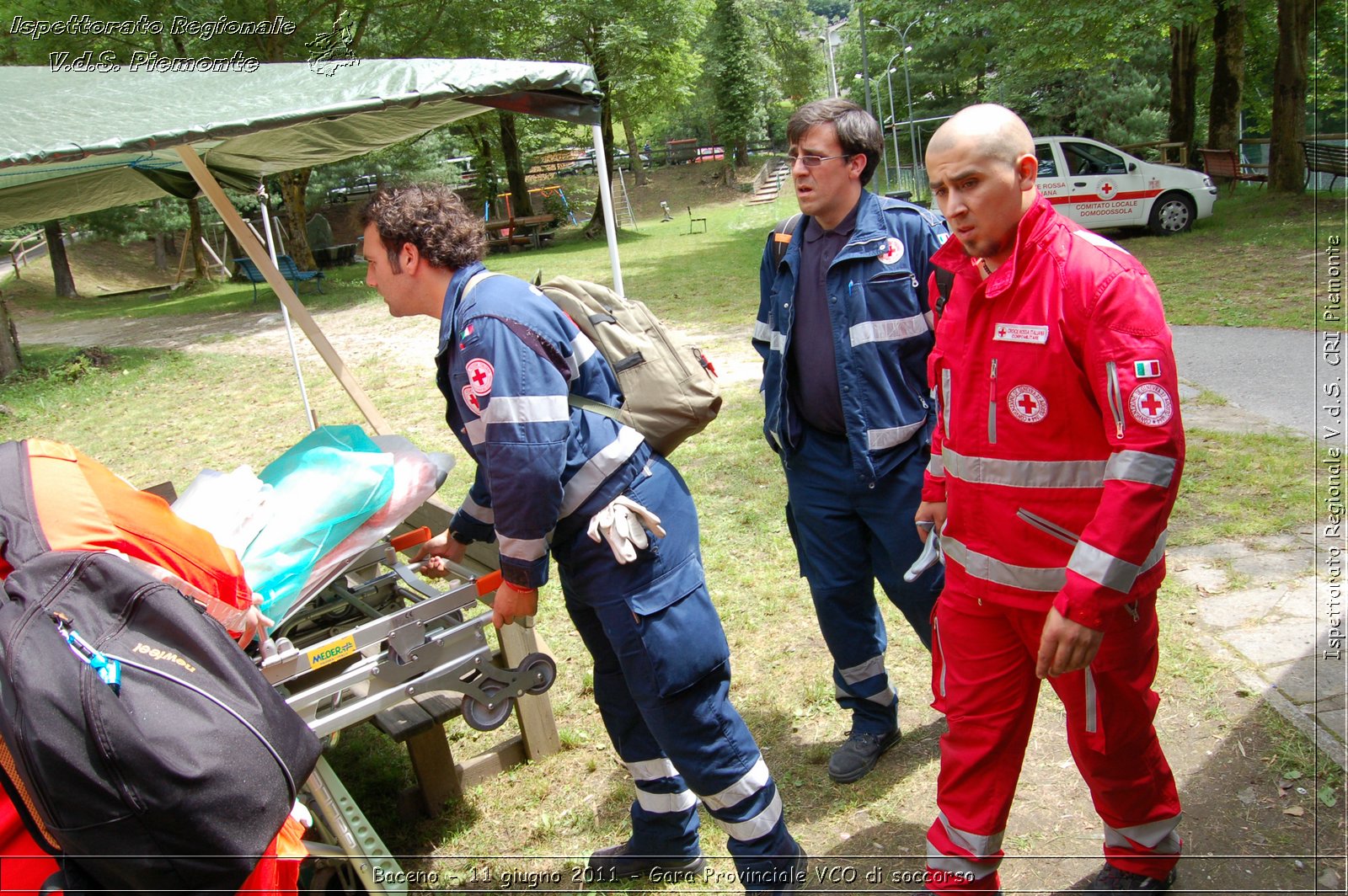 Baceno - 11 giugno 2011 - Gara Provinciale VCO di soccorso -  Croce Rossa Italiana - Ispettorato Regionale Volontari del Soccorso Piemonte