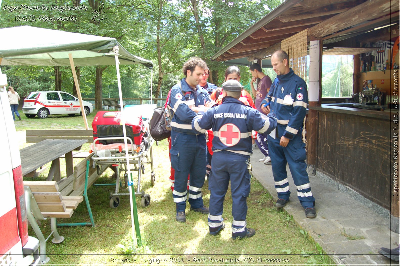 Baceno - 11 giugno 2011 - Gara Provinciale VCO di soccorso -  Croce Rossa Italiana - Ispettorato Regionale Volontari del Soccorso Piemonte