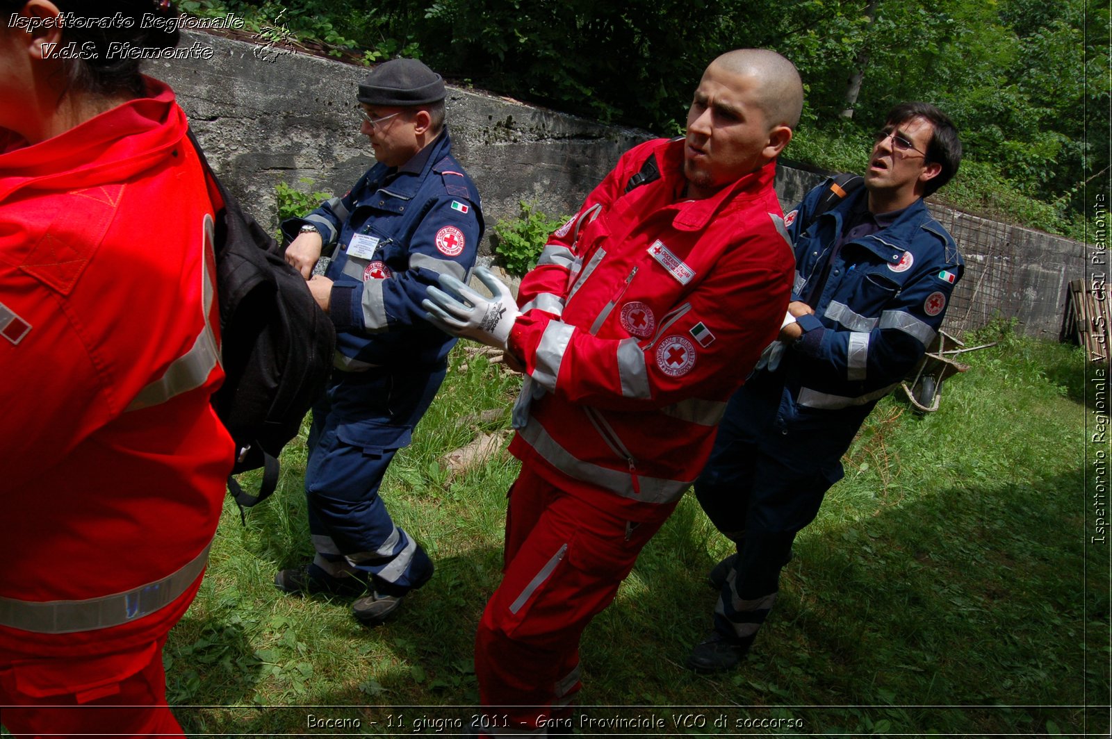 Baceno - 11 giugno 2011 - Gara Provinciale VCO di soccorso -  Croce Rossa Italiana - Ispettorato Regionale Volontari del Soccorso Piemonte