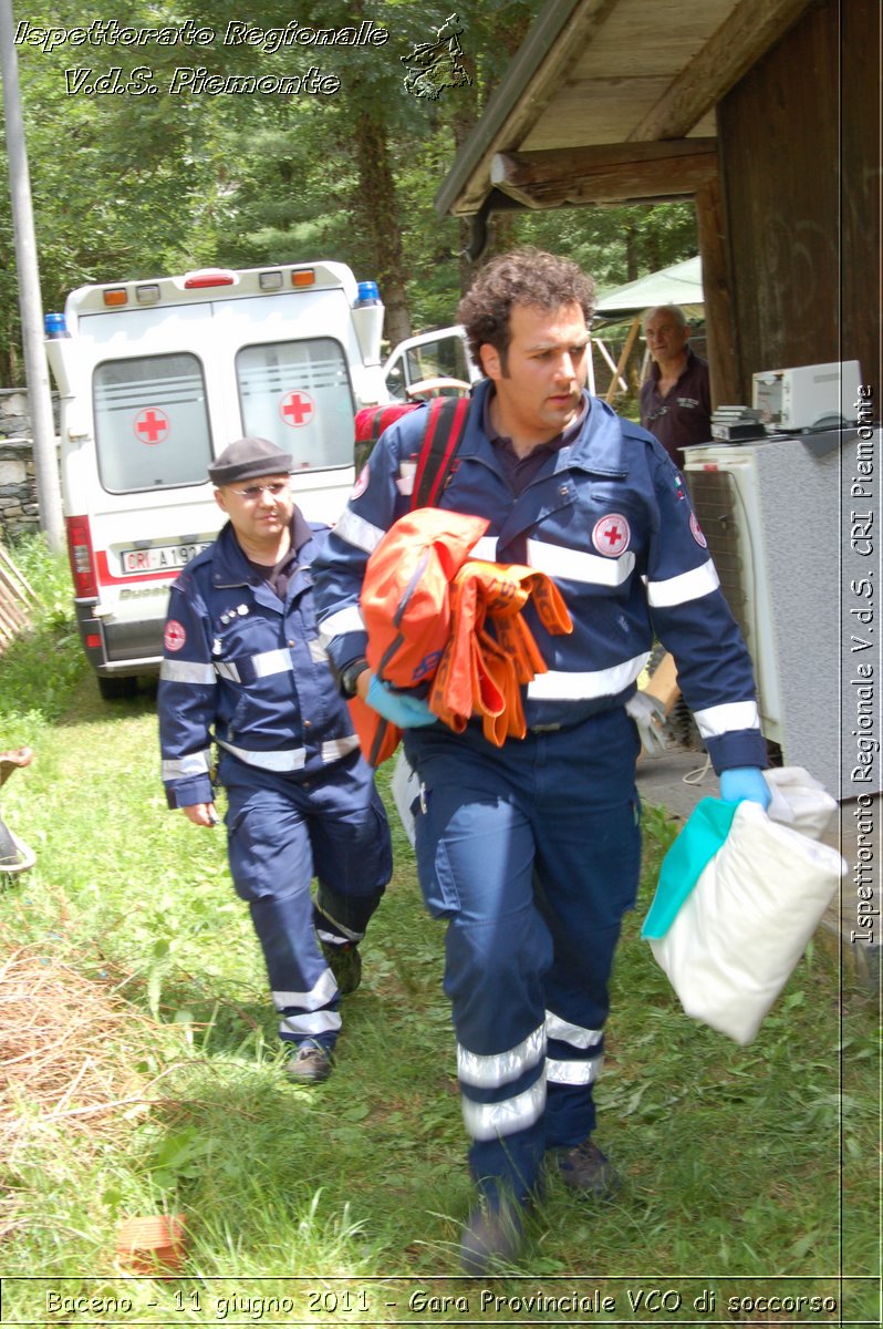 Baceno - 11 giugno 2011 - Gara Provinciale VCO di soccorso -  Croce Rossa Italiana - Ispettorato Regionale Volontari del Soccorso Piemonte