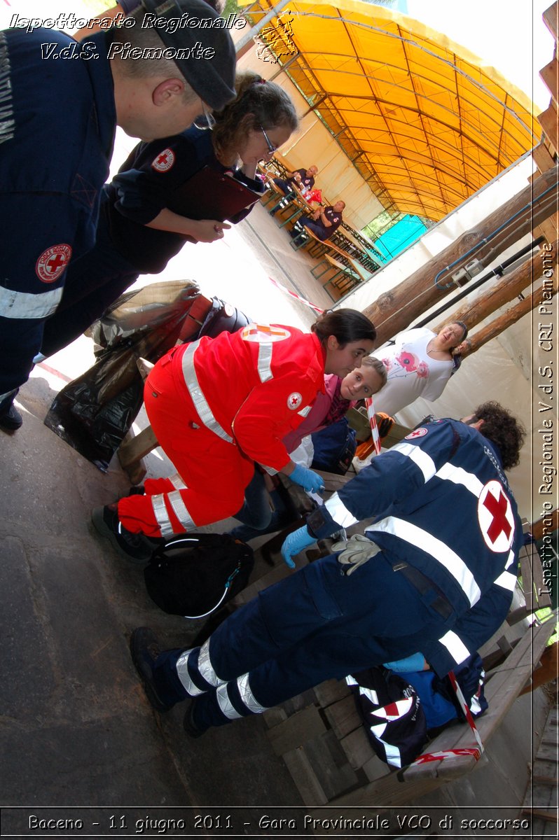 Baceno - 11 giugno 2011 - Gara Provinciale VCO di soccorso -  Croce Rossa Italiana - Ispettorato Regionale Volontari del Soccorso Piemonte