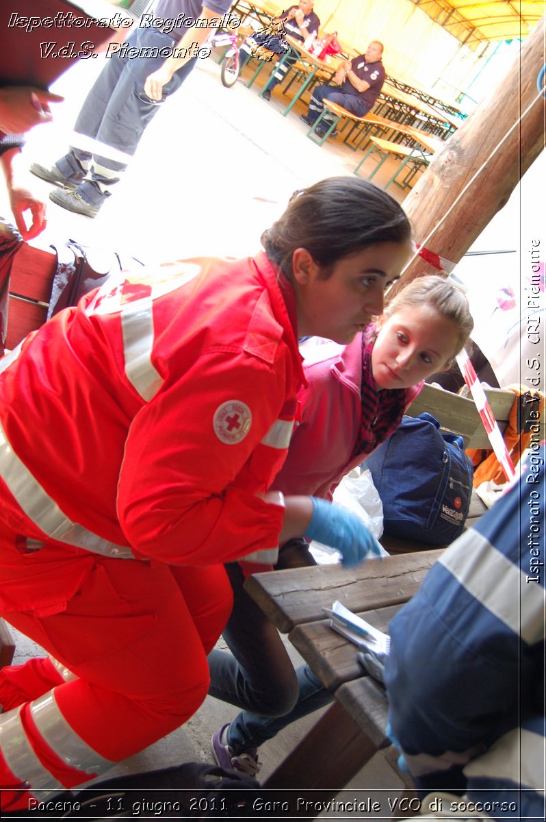 Baceno - 11 giugno 2011 - Gara Provinciale VCO di soccorso -  Croce Rossa Italiana - Ispettorato Regionale Volontari del Soccorso Piemonte