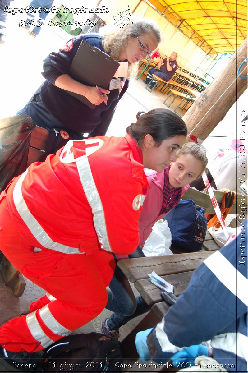 Baceno - 11 giugno 2011 - Gara Provinciale VCO di soccorso -  Croce Rossa Italiana - Ispettorato Regionale Volontari del Soccorso Piemonte