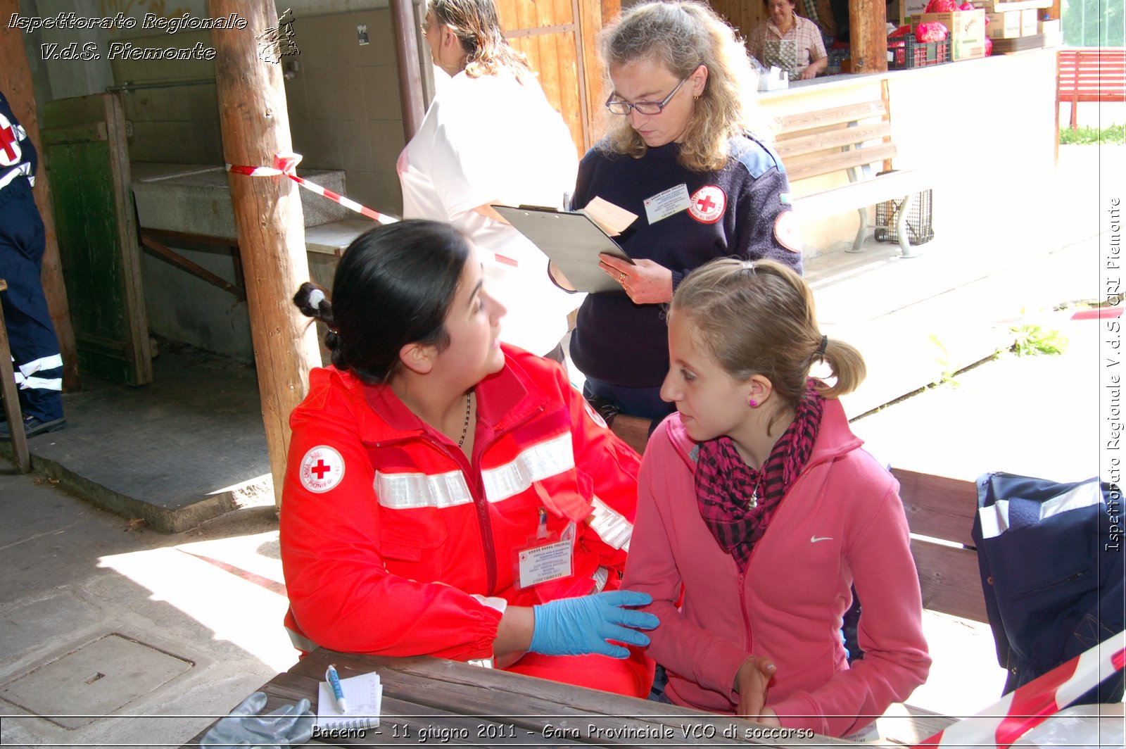 Baceno - 11 giugno 2011 - Gara Provinciale VCO di soccorso -  Croce Rossa Italiana - Ispettorato Regionale Volontari del Soccorso Piemonte