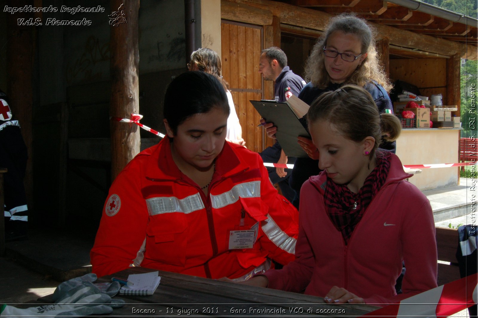 Baceno - 11 giugno 2011 - Gara Provinciale VCO di soccorso -  Croce Rossa Italiana - Ispettorato Regionale Volontari del Soccorso Piemonte