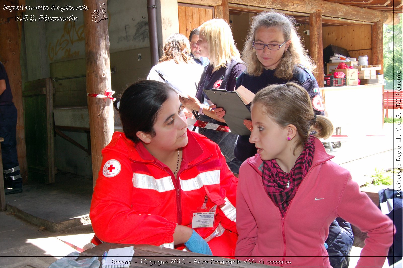 Baceno - 11 giugno 2011 - Gara Provinciale VCO di soccorso -  Croce Rossa Italiana - Ispettorato Regionale Volontari del Soccorso Piemonte