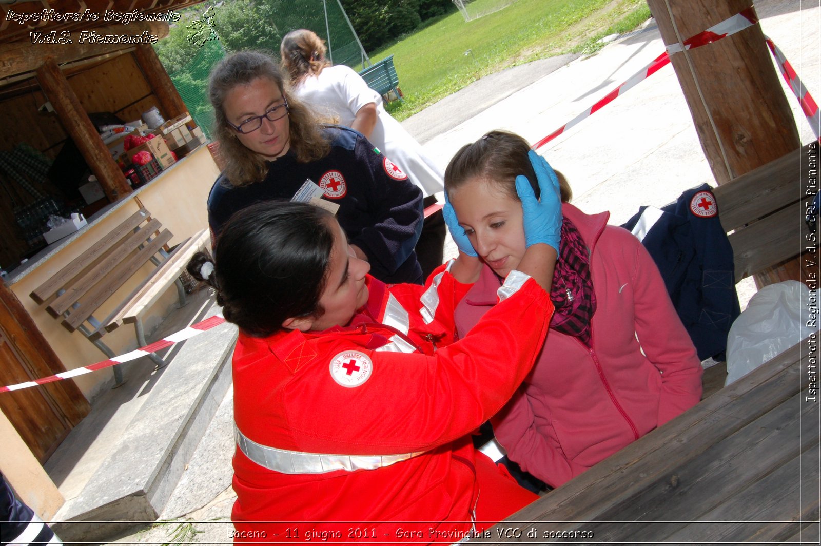 Baceno - 11 giugno 2011 - Gara Provinciale VCO di soccorso -  Croce Rossa Italiana - Ispettorato Regionale Volontari del Soccorso Piemonte