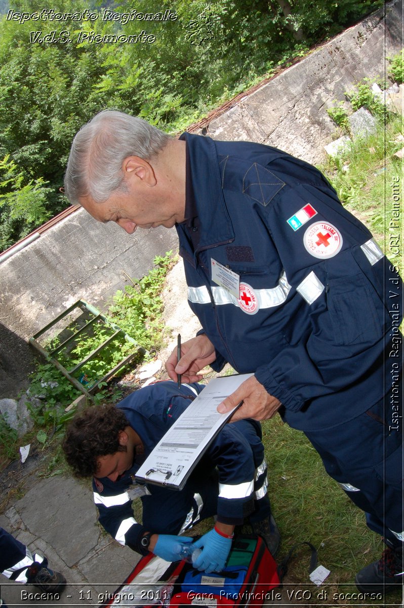 Baceno - 11 giugno 2011 - Gara Provinciale VCO di soccorso -  Croce Rossa Italiana - Ispettorato Regionale Volontari del Soccorso Piemonte