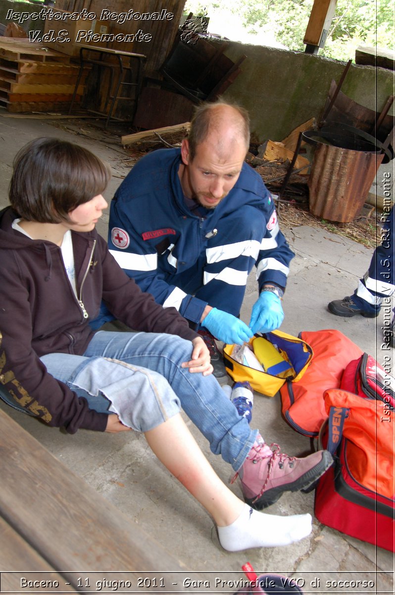 Baceno - 11 giugno 2011 - Gara Provinciale VCO di soccorso -  Croce Rossa Italiana - Ispettorato Regionale Volontari del Soccorso Piemonte