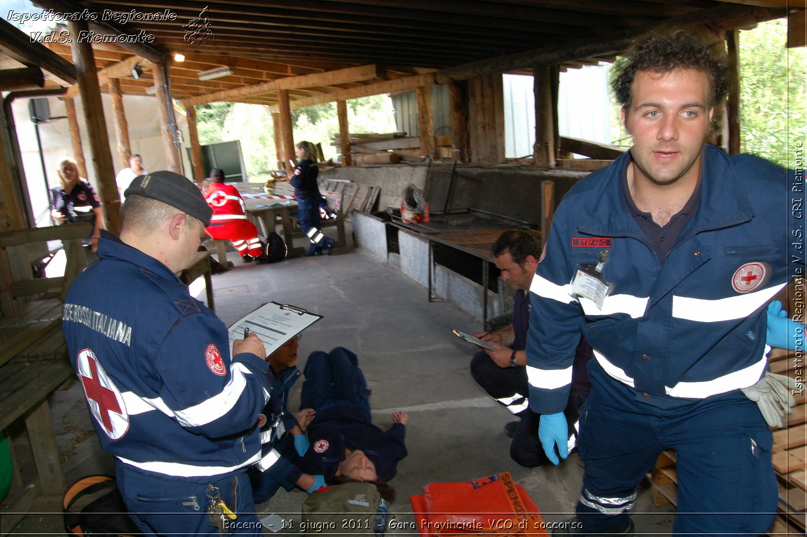 Baceno - 11 giugno 2011 - Gara Provinciale VCO di soccorso -  Croce Rossa Italiana - Ispettorato Regionale Volontari del Soccorso Piemonte