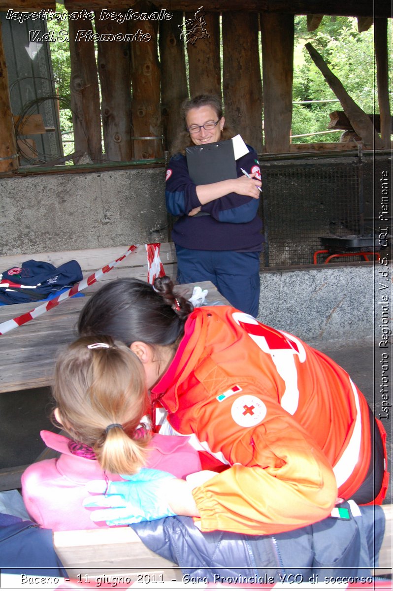 Baceno - 11 giugno 2011 - Gara Provinciale VCO di soccorso -  Croce Rossa Italiana - Ispettorato Regionale Volontari del Soccorso Piemonte