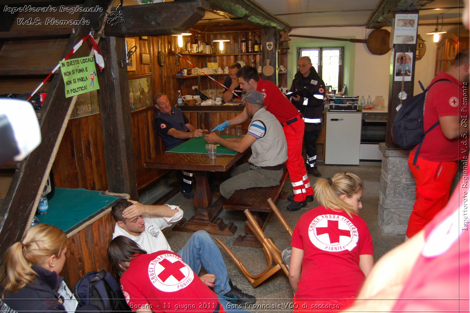 Baceno - 11 giugno 2011 - Gara Provinciale VCO di soccorso -  Croce Rossa Italiana - Ispettorato Regionale Volontari del Soccorso Piemonte