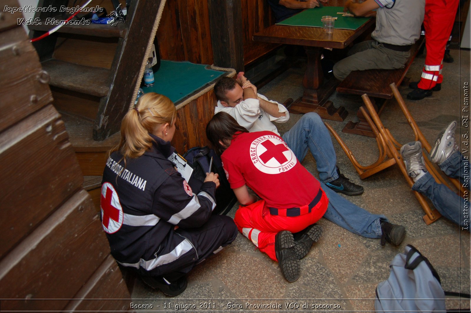 Baceno - 11 giugno 2011 - Gara Provinciale VCO di soccorso -  Croce Rossa Italiana - Ispettorato Regionale Volontari del Soccorso Piemonte