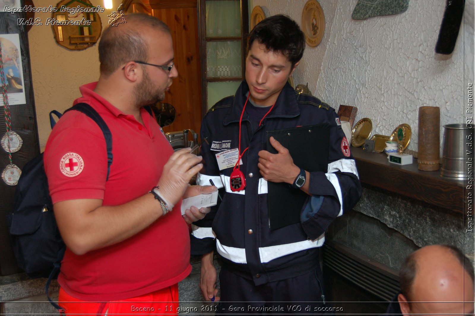 Baceno - 11 giugno 2011 - Gara Provinciale VCO di soccorso -  Croce Rossa Italiana - Ispettorato Regionale Volontari del Soccorso Piemonte