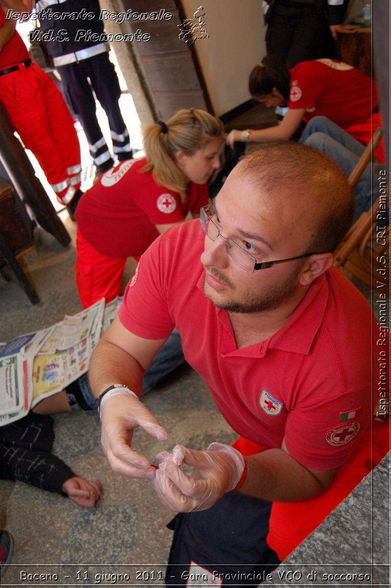 Baceno - 11 giugno 2011 - Gara Provinciale VCO di soccorso -  Croce Rossa Italiana - Ispettorato Regionale Volontari del Soccorso Piemonte