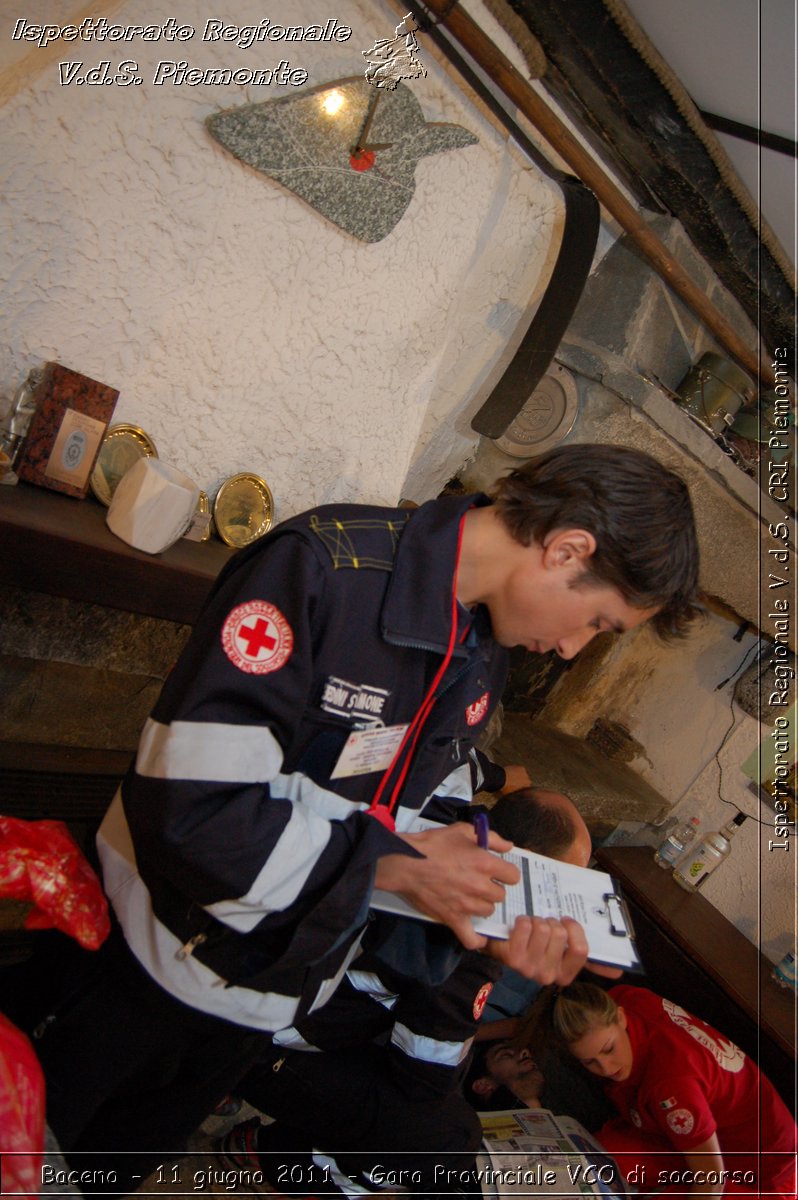 Baceno - 11 giugno 2011 - Gara Provinciale VCO di soccorso -  Croce Rossa Italiana - Ispettorato Regionale Volontari del Soccorso Piemonte