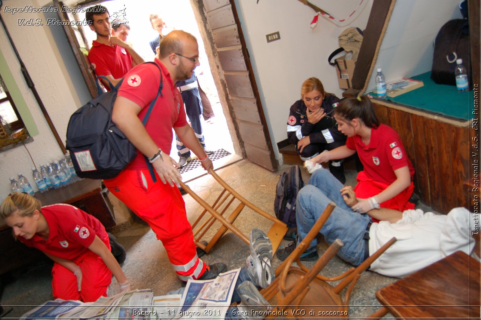 Baceno - 11 giugno 2011 - Gara Provinciale VCO di soccorso -  Croce Rossa Italiana - Ispettorato Regionale Volontari del Soccorso Piemonte