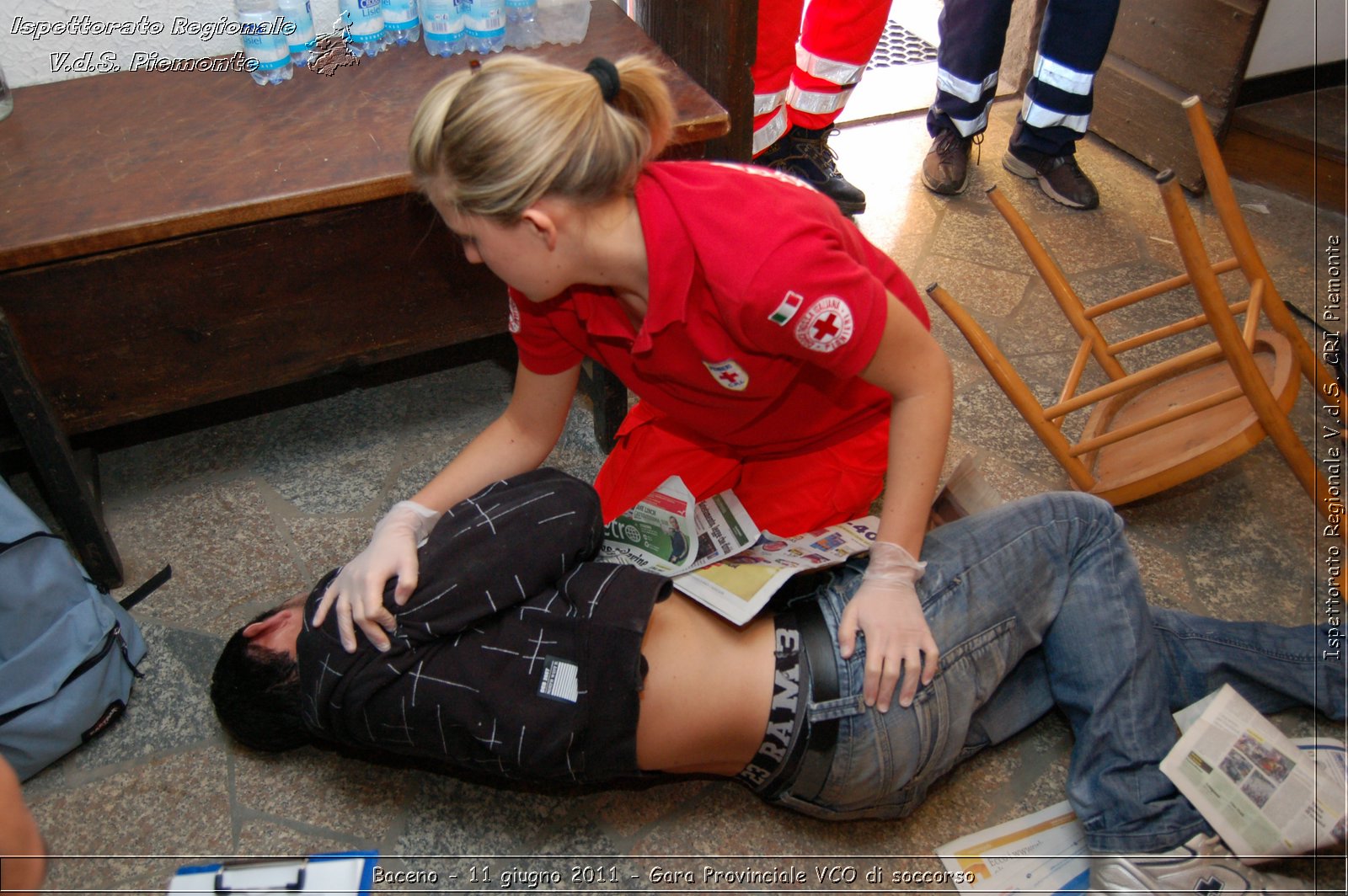 Baceno - 11 giugno 2011 - Gara Provinciale VCO di soccorso -  Croce Rossa Italiana - Ispettorato Regionale Volontari del Soccorso Piemonte