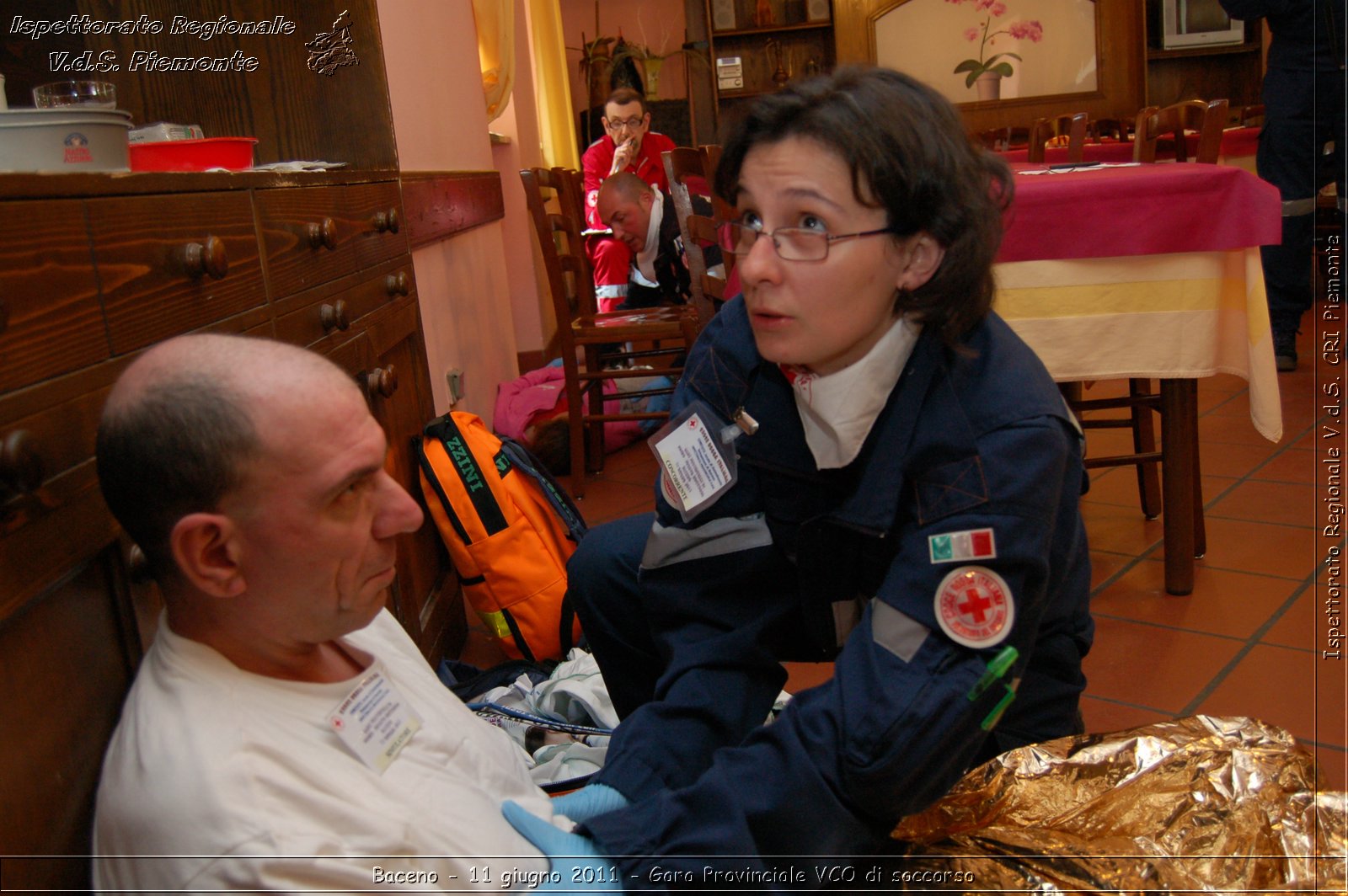 Baceno - 11 giugno 2011 - Gara Provinciale VCO di soccorso -  Croce Rossa Italiana - Ispettorato Regionale Volontari del Soccorso Piemonte