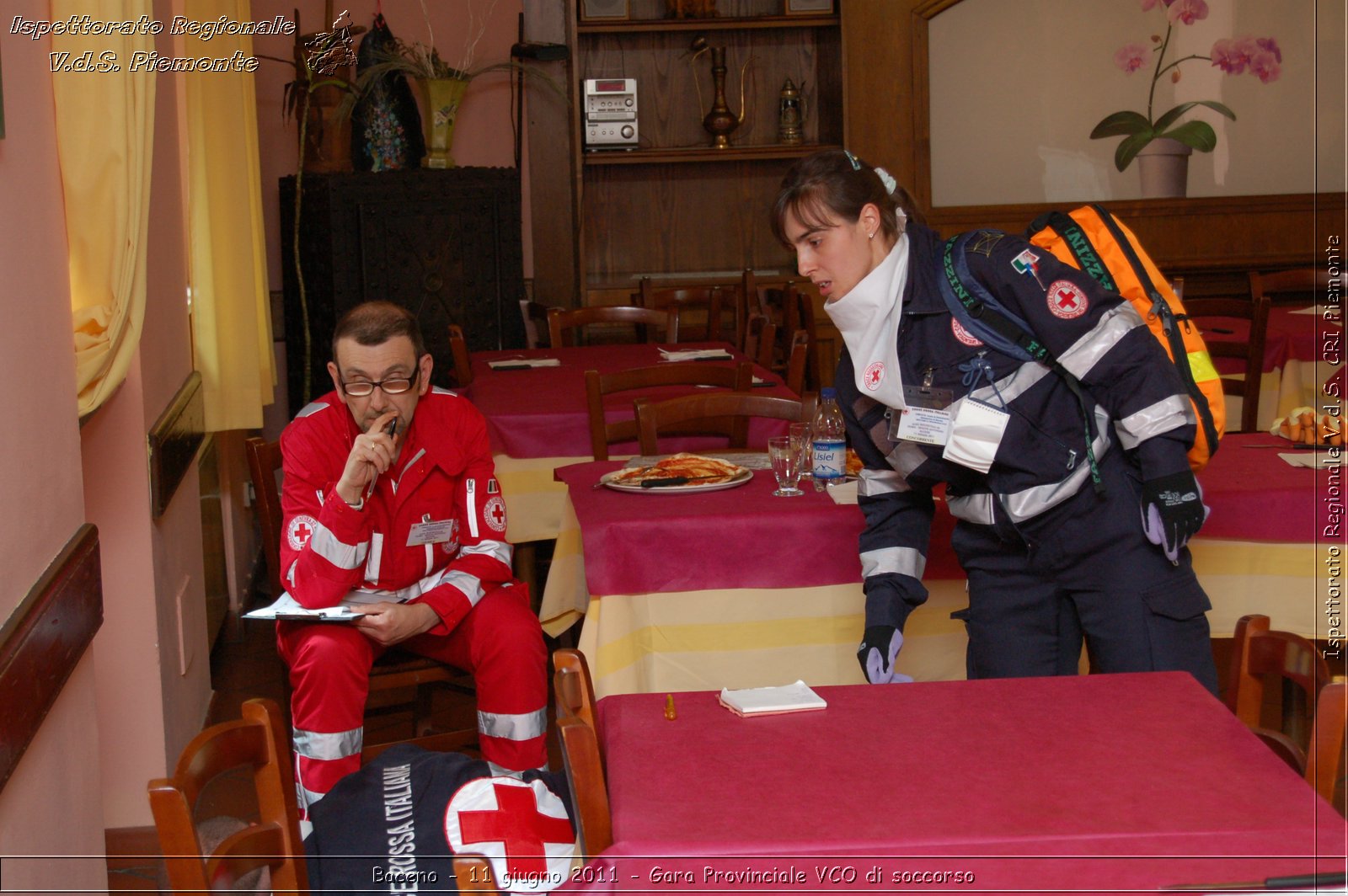 Baceno - 11 giugno 2011 - Gara Provinciale VCO di soccorso -  Croce Rossa Italiana - Ispettorato Regionale Volontari del Soccorso Piemonte